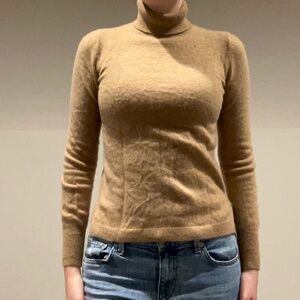 J. Crew Cashmere Turtleneck Sweater